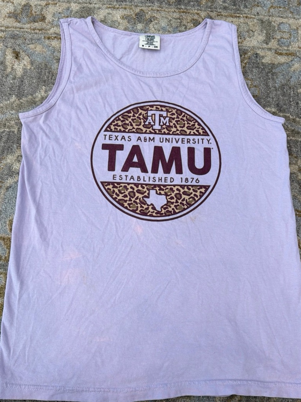 Comfort Colors Light Lavender Crewneck T-Shirt